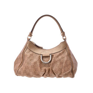 Gucci Guccissima shoulder bag gold leather
